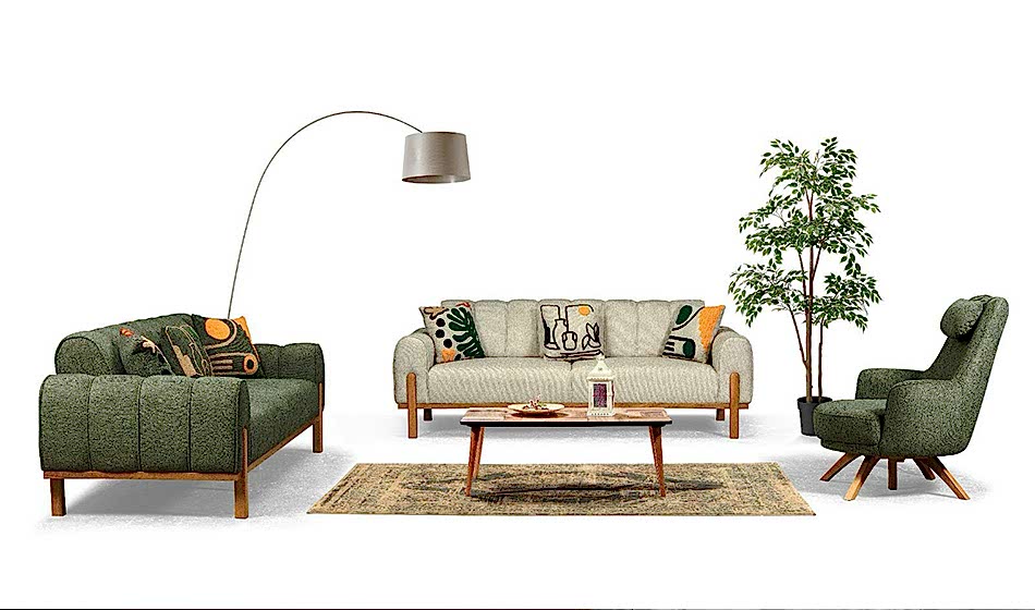 Palmera Koltuk Takımı 3+3+1