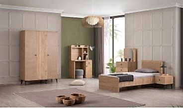 Rustik Genç Odası Takımı 