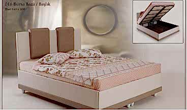 Bursa Baza + Başlık 160x200 