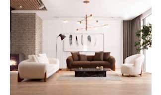 Puffy Koltuk Takımı 3+3+1