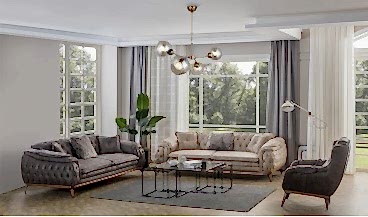 Mercedes Koltuk Takımı 3+3+1 