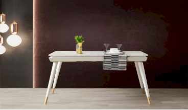 İnci Masa + 6 Sandalye 