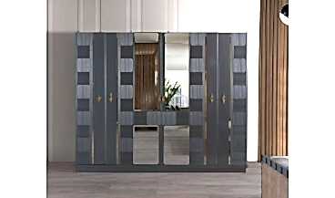 Moon Yatak Odası Takımı (Gri) 